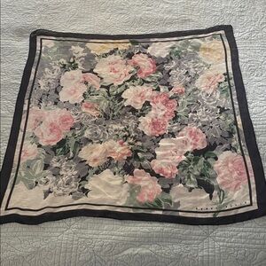 Perry Ellis Floral Silk Scarf